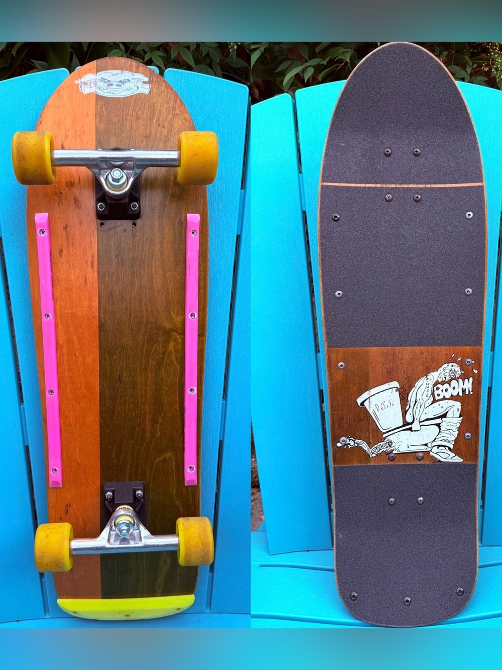 Vintage Dogtown Complete Skateboard 9.5” Gullwing Trucks Powell Mini Rat Wheels